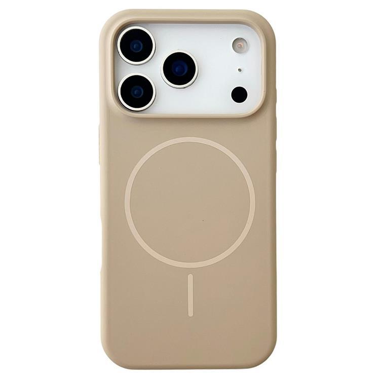 iPhone 17 Pro Max Mobilskal MagSafe Silikon Anti Drop - Desert Guld | 2353 | AlltMobil