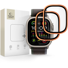 Tech-Protect - [2-Pack] Tech-Protect Apple Watch Ultra 1/2/3 (49mm) H&auml;rdat Glas Sk&auml;rmskydd