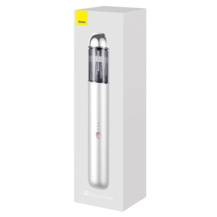 BASEUS - Baseus A3 Trådlös Bildammsugare 135 W 15000 Pa - Silver