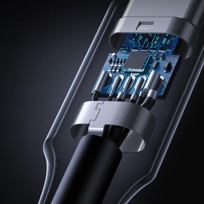 Ugreen - Ugreen US557 USB-C till USB-C kabel PD 100W 1m - Vit