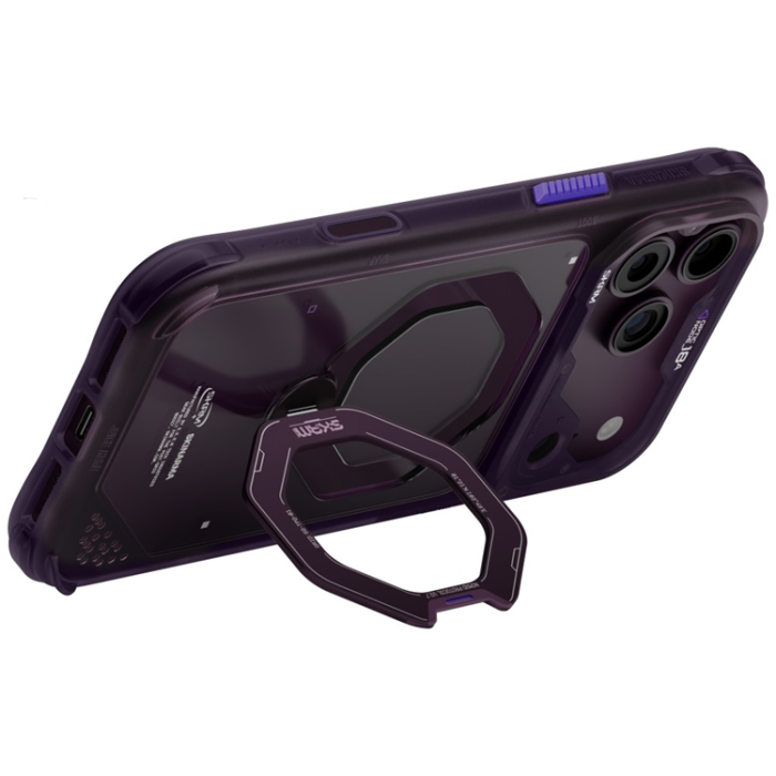 Skinarma - Skinarma Mobilskal För iPhone 18 Pro Max/17 Pro Max Magsafe Saturn Kickstand