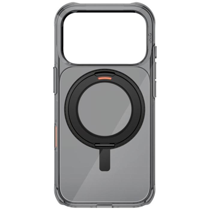 UNIQ - UNIQ iPhone 17 Pro Mobilskal Swivix 360 Rotating Kickstand - Svart