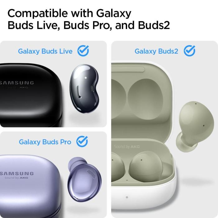 UTGATT - Spigen Urban Fit Skal Galaxy Buds 2 Pro/2/Live/Pro - Bronze
