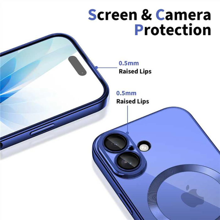Tech-Protect - Tech-Protect iPhone 17 Mobilskal Magsafe Flex - Mist Blå
