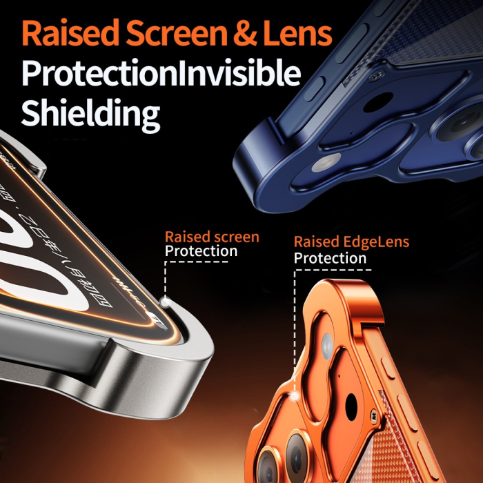 A-One Brand - iPhone 17 Pro Mobilskal Magsafe Frameless Kevlar Pattern