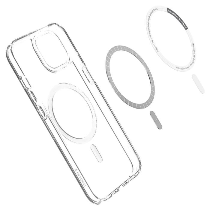 Spigen - Spigen Ultra Hybrid Magsafe iPhone 13 Mini - Vit
