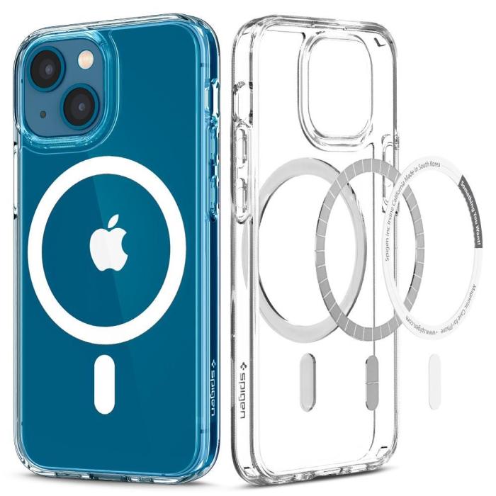 Spigen - Spigen Ultra Hybrid Magsafe iPhone 13 Mini - Vit