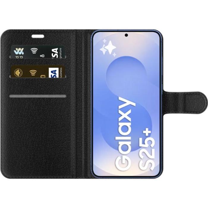 iSecrets - Plånboksfodral till Samsung Galaxy S25+ med Rosa Tulpaner