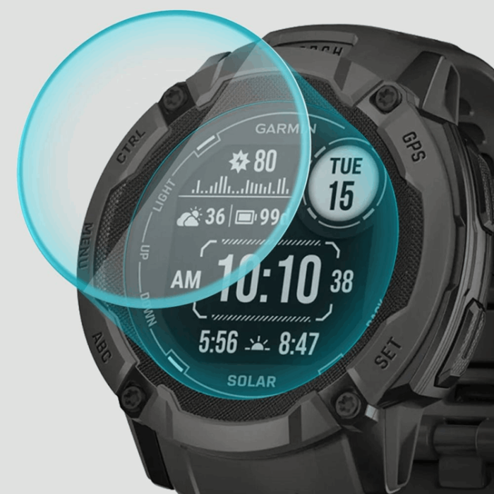 Spigen - [2-PACK] Spigen Garmin Instinct 2X Härdat Glas Skärmskydd GLAS.TR