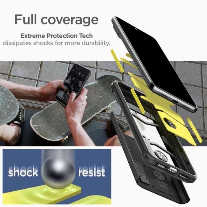 Spigen - Spigen Google Pixel 8 Pro Mobilskal Tough Armor - Svart