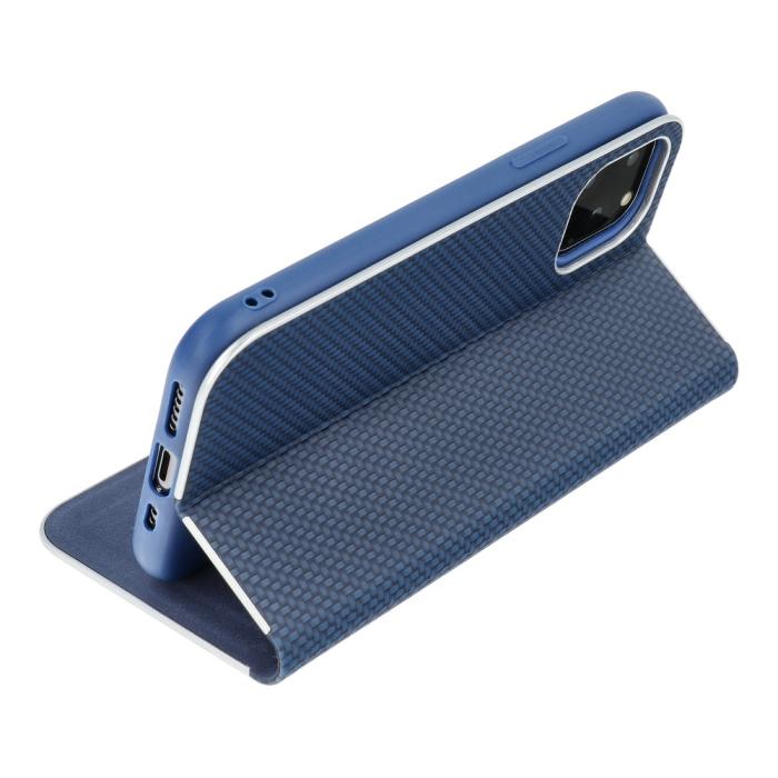 Forcell - Forcell LUNA Carbon fodral till iPhone 12 & 12 Pro Blå