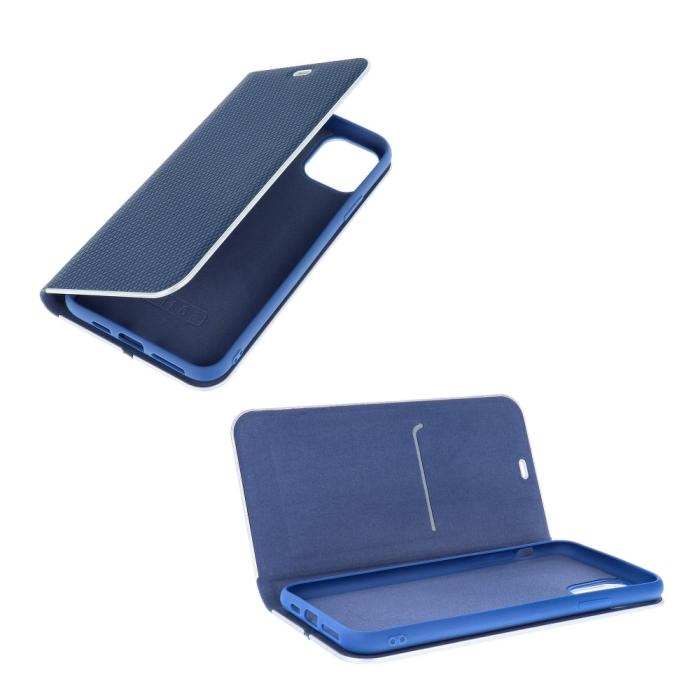 Forcell - Forcell LUNA Carbon fodral till iPhone 12 & 12 Pro Blå