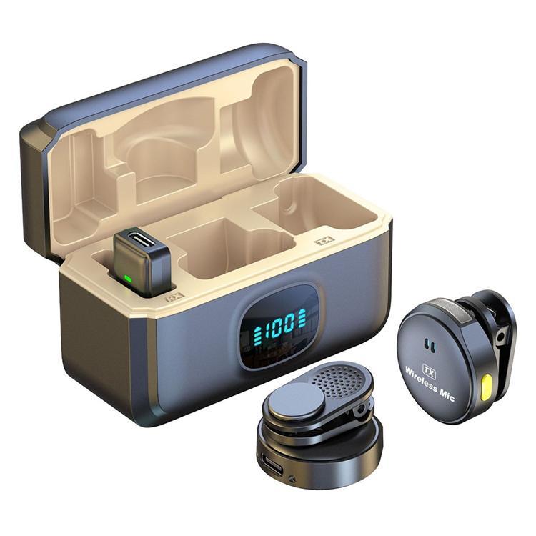 Livesändning BrusRöducering Trådlös 2.4G Lavaliermikrofon Q8 (iP Interface) | 249 | AlltMobil