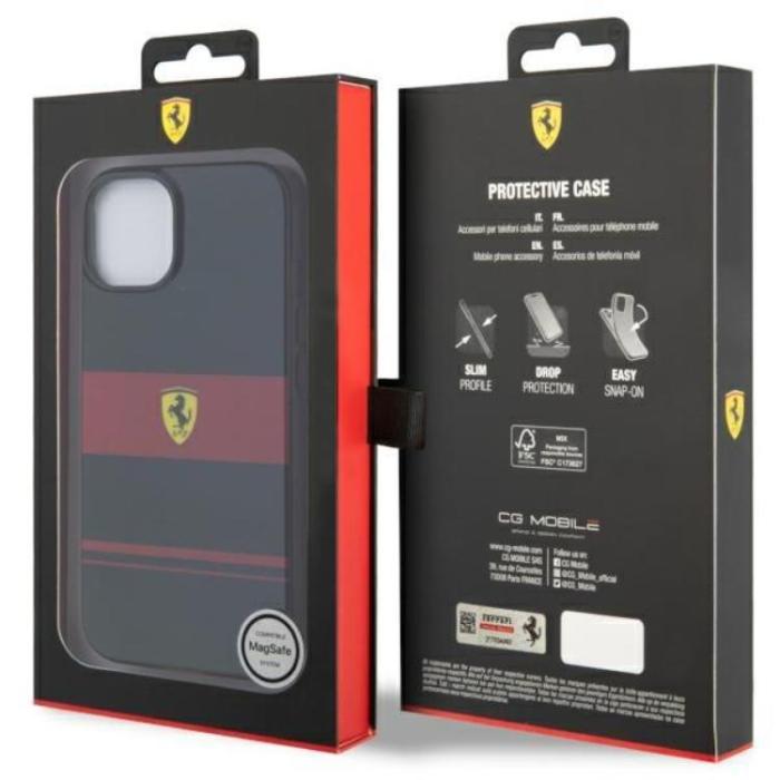 Ferrari - Ferrari iPhone 14 Mobilskal MagSafe IMD Combi - Svart