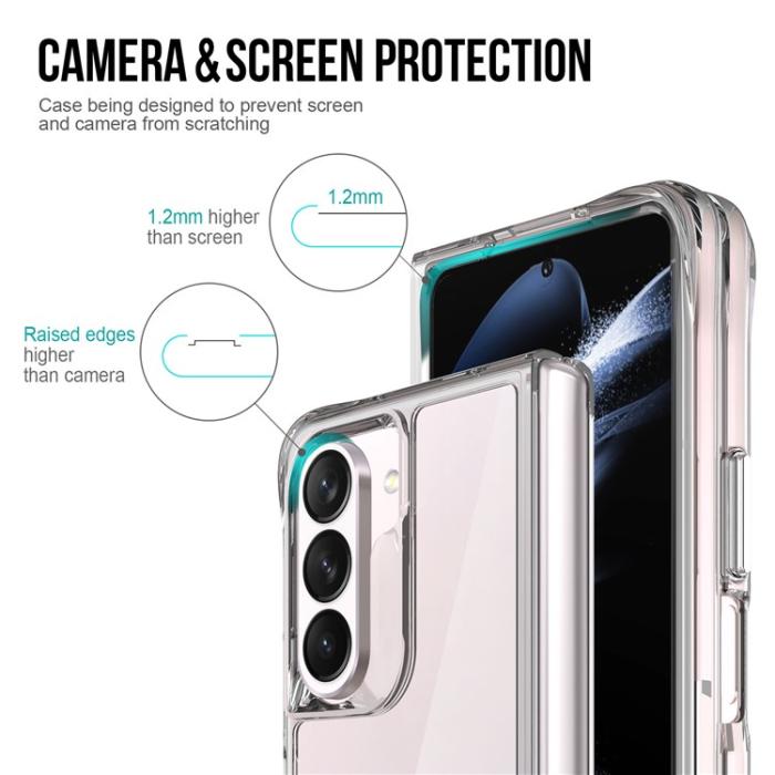 OEM - Galaxy Z Fold 5 Mobilskal Anti-drop - Transparent