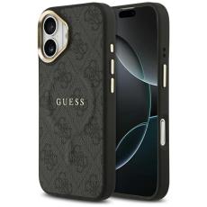 Guess - Guess iPhone 17 Mobilskal MagSafe 4G PU Classic Logo - Svart