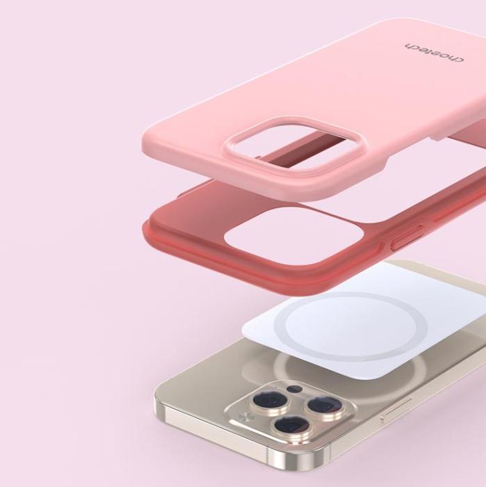 Choetech - Choetech MFM Anti-drop Skal iPhone 13 Pro Max - Rosa