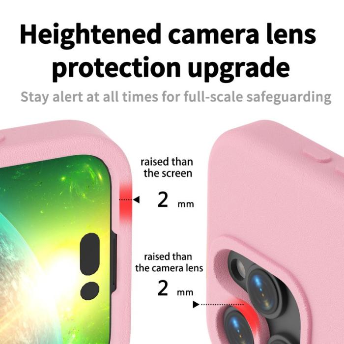 N/A - Mobilskal till iPhone 16 Pro Shockproof EVA - Rosa