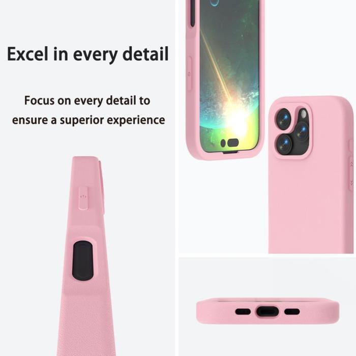 N/A - Mobilskal till iPhone 16 Pro Shockproof EVA - Rosa