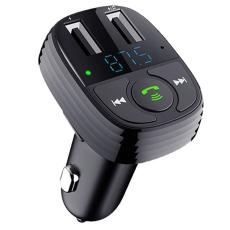 OEM - LOHEE S-11 FM-s&auml;ndare med dubbla USB-portar, Bluetooth, svart