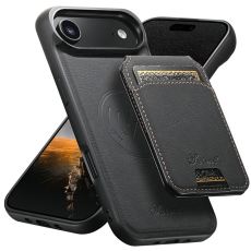 SUTENI - SUTENI iPhone 17 Air Mobilskal MagSafe Kickstand H16 - Svart