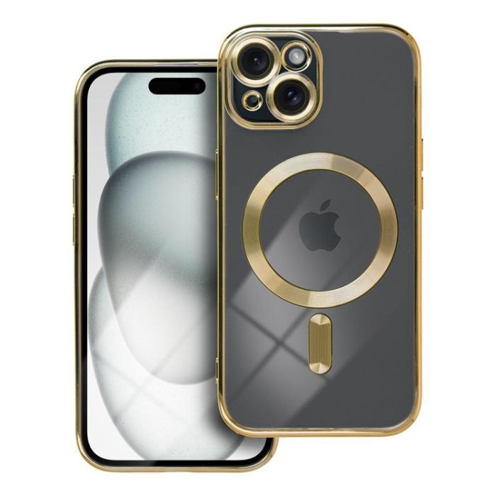 OEM - iPhone 15 Mobilskal MagSafe Electro - Guld