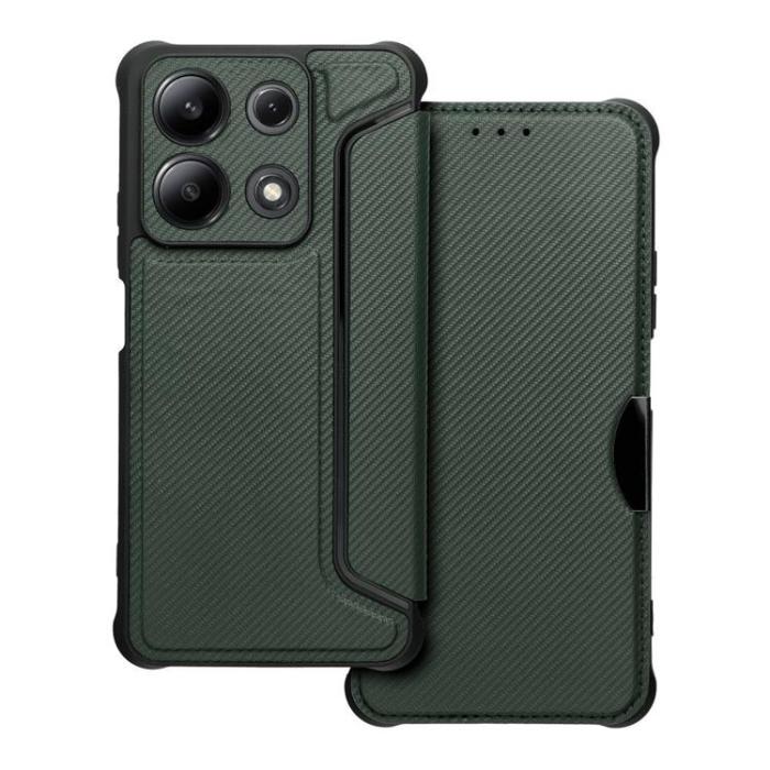 OEM - Xiaomi Redmi Note 13 4G Plånboksfodral Razor - Grön