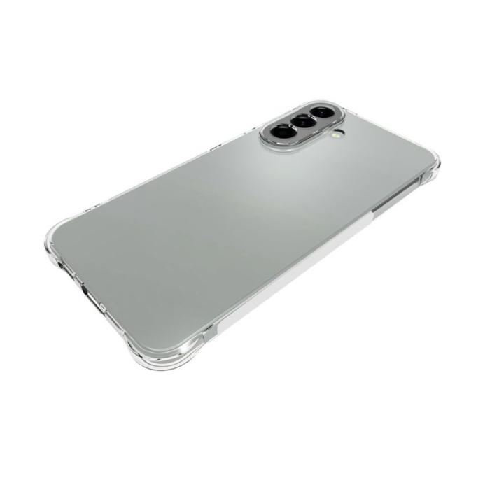 WANLONFENG - WANLONFENG Mobilskal till Samsung Galaxy A57 TPU Transparent - Vit