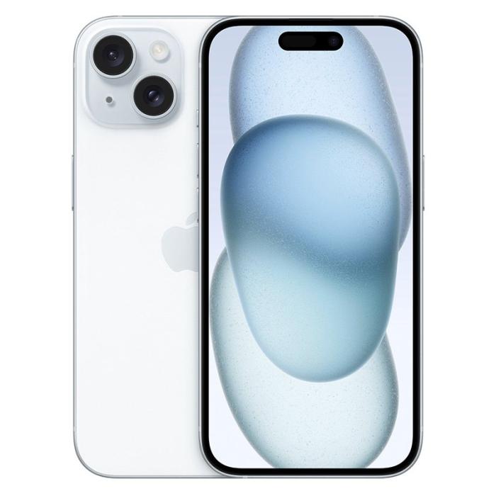Apple - Apple iPhone 15 Plus - 6GB - 256GB - Blå