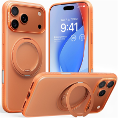 Torras - TORRAS iPhone 17 Pro Max Mobilskal MagSafe O Fitness - Orange