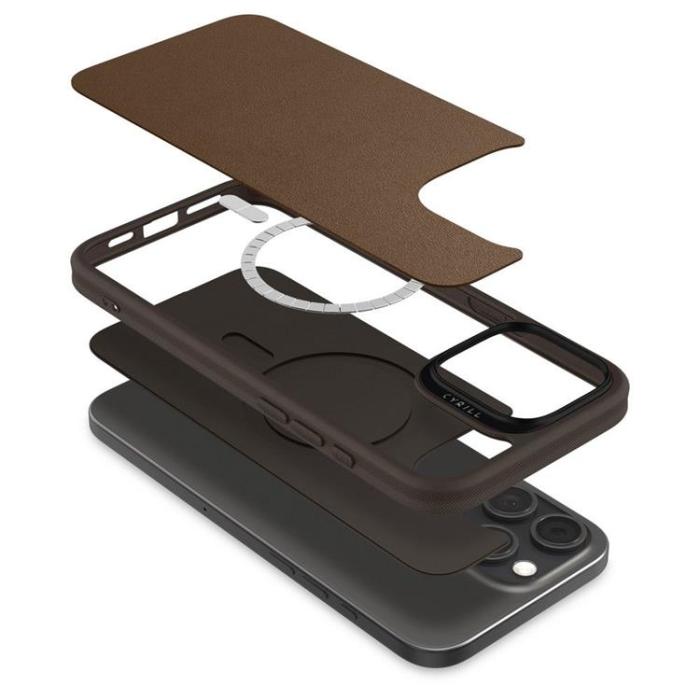 Spigen - Spigen iPhone 16 Pro Mobilskal MagSafe Cyrill Kajuk - Brun