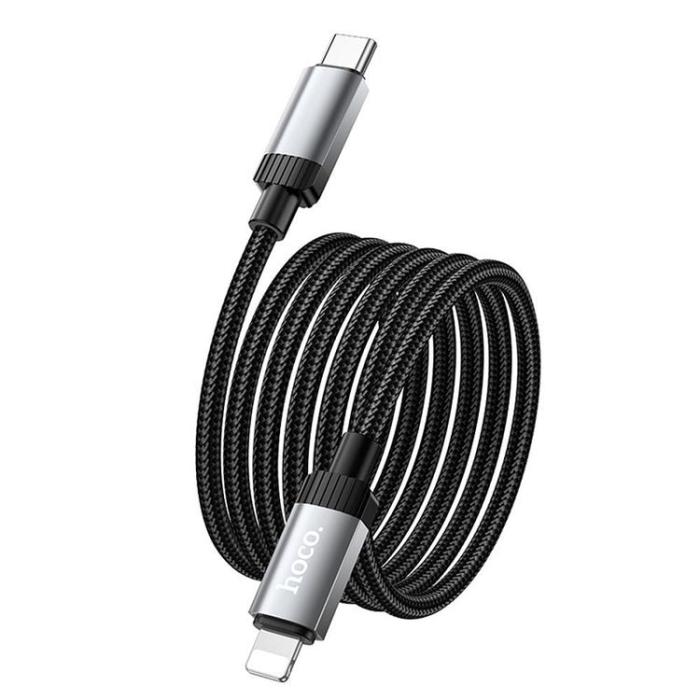 Hoco - HOCO USB-C till Lightning 27W Kabel 1m X117 - Svart