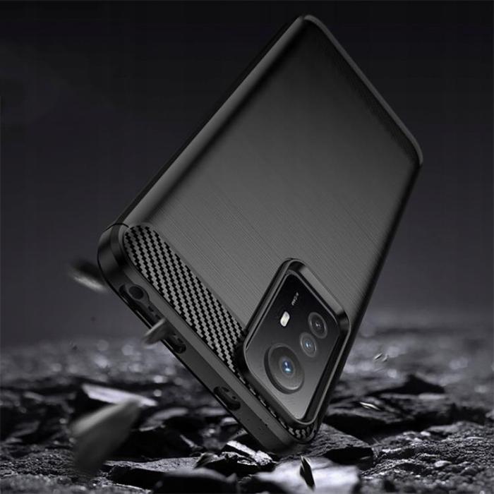 Tech-Protect - Tech-Protect Xiaomi Redmi Note 12S Mobilskal TPU Carbon