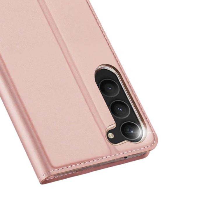 Dux Ducis - Dux Ducis Galaxy S23 Plus Plånboksfodral Skin Series - Rosa