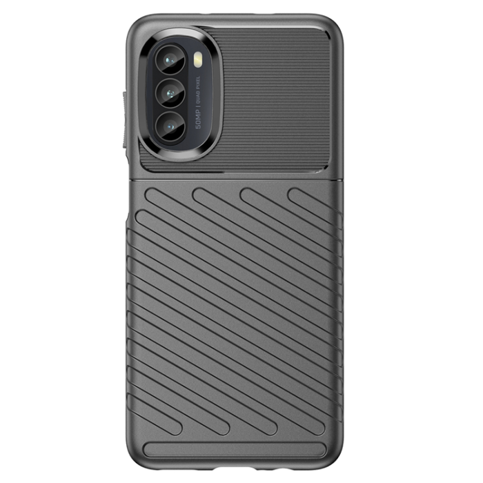 OEM - Motorola Moto G82 5G/Moto G52 Skal Thunder Silicone Armor - Svart