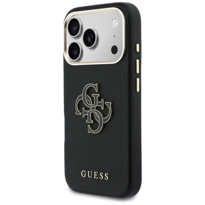 Guess - Guess Mobilskal iPhone 17 Pro Max FW Resin Logo - Svart