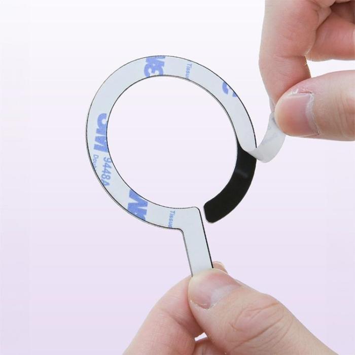 Tech-Protect - [2-Pack] Tech-Protect Magsafe Ring Magnetisk Universell - Svart/Silver