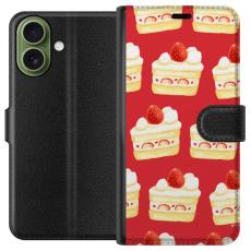 Gustaf - Pl&aring;nboksfodral till Apple iPhone 17 med T&aring;rta