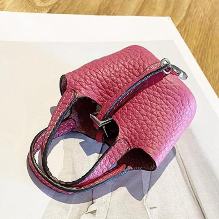 OEM - AirPods 3/Pro/Pro 2/AirPods Fodral Läder - Rosa