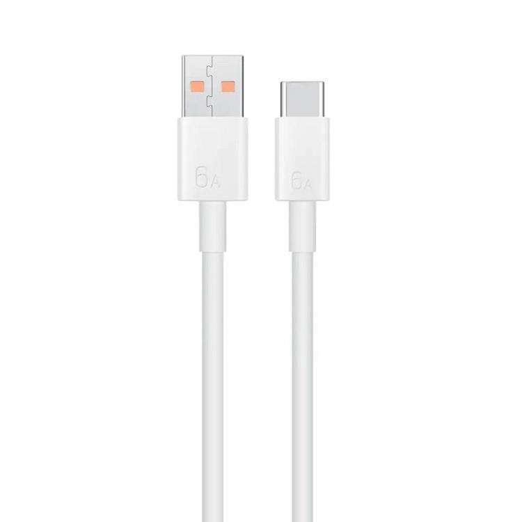 HUAWEI USB-A Till USB-C 66W 6A Kabel 1m Bulk - Vit | 3541 | AlltMobil