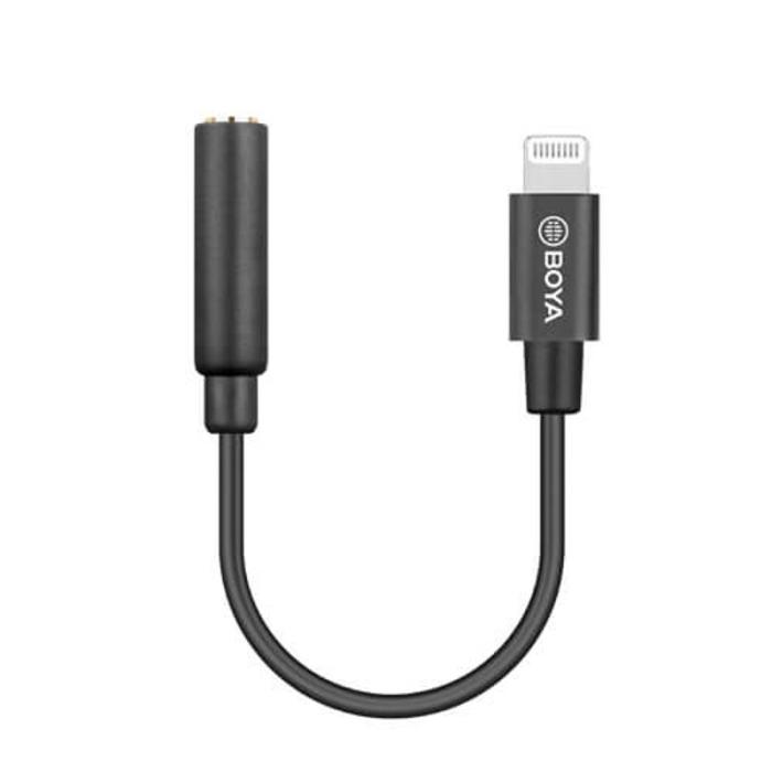 BOYA - BOYA Mikrofonadapter Lightning - 3.5mm BY-K3 Hane - Hona TRRS