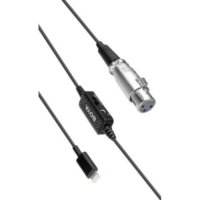 BOYA - BOYA Mikrofonadapter Lightning - XLR BY-BCA7 Hane - Hona