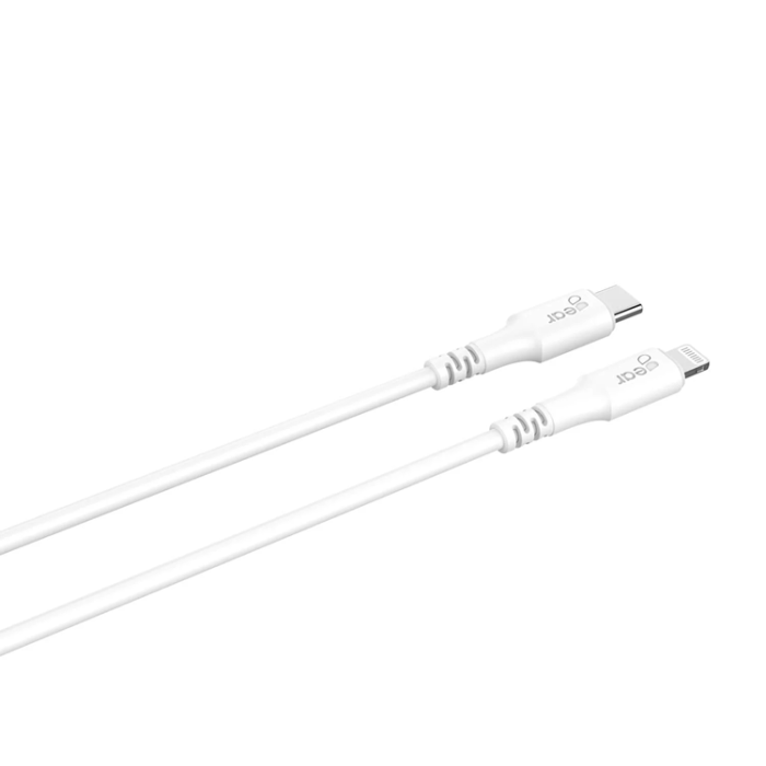 GEAR - GEAR LaddUSB-C till Lightning kabel 2m Vit MFI C94