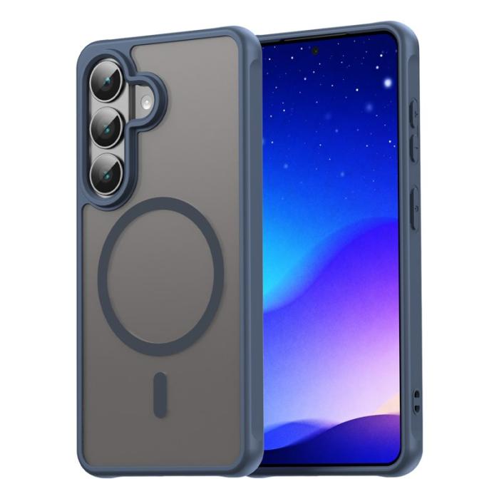 OEM - Mobilskal för Samsung Galaxy S26 Magnetiskt PC + TPU - Blå