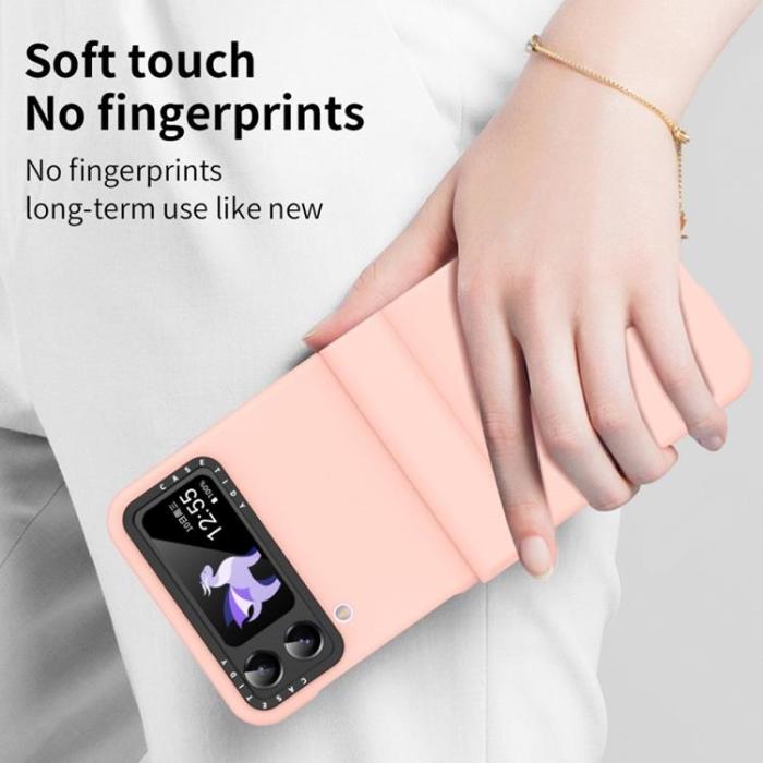 OEM - Galaxy Z Flip 4 Skal Lens Hinge Folding - Rosa