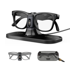 BoboVR - BOBOVR Smart AI 3-i-1 Glas&ouml;gon B&auml;rbar Laddningsdock CG2 F&ouml;r Ray-Ban Meta