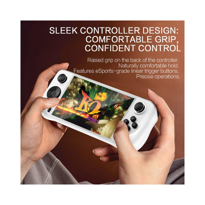 OEM - Handhållen Spelkonsol med 5-tums Skärm och Android med 64 GB-kort - Svart