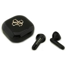 Guess - Guess TWS In-Ear H&ouml;rlurar Bluetooth 4G Metal Logo - Svart
