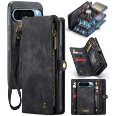 Caseme - CASEME Pl&aring;nboksfodral Konstl&auml;der till Google Pixel 9 Pro XL - Svart