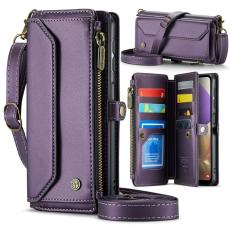 Caseme - CASEME Pl&aring;nboksfodral Konstl&auml;der f&ouml;r Samsung Galaxy A32/M32 5G - Lila